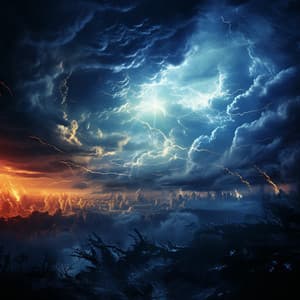 Trueno Zen: Meditación De Calma Y Resonancia - Sonido de grillo