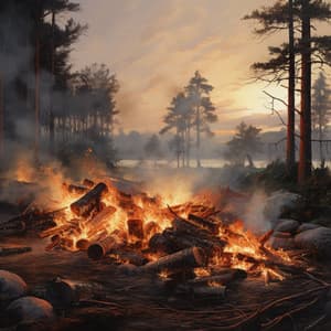 Sinfonía De Fuego En La Naturaleza: Melodías Pacíficas De La Llama - Sonidos de la selva amazónica