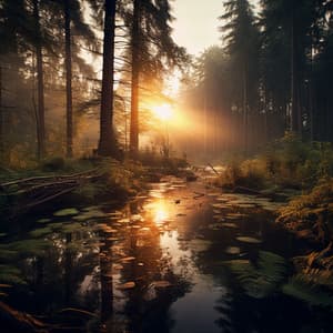 Abrazo Somnoliento Del Río: Coral Melódico De La Naturaleza - Piano para dormir