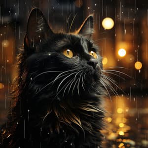 Refugio Felino Con El Piano Lluvioso En La Tranquilidad - Canon en variaciones D