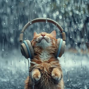 Purring Rain: Cats Calm Sounds - Music for Kittens
