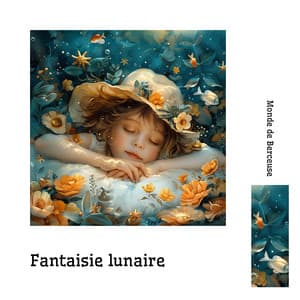 Fantaisie lunaire - Sommeil doux - Monde de Berceuse