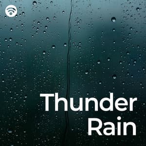Thunder Rain - White Noise Rain