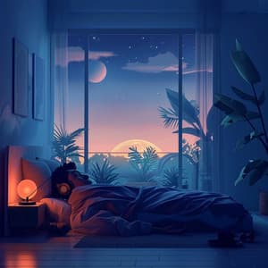 Harmonic Evening Echoes: Lofi Sleep Tones - Sleeping Music Academy