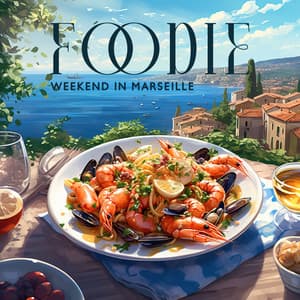 Foodie Weekend in Marseille: Piano Jazz Music, Get-Together in Cozy Restaurant, Warm Evening Vibes - Restaurant Jazz Music Collection