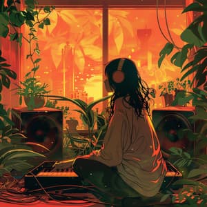 Syncopated Retreat: Lofi Background Beats - New Hair Who Dis