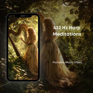 432 Hz Harp Meditations: Strings of Stillness - Portable Music Vibes