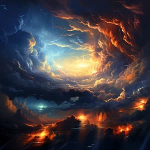 Tempestuous Skies: Nature's Thunderstorm Symphony - Thunderstorm