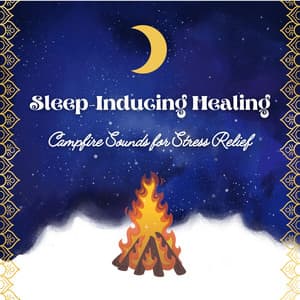 Sleep -Inducing Healing - Campfire Sounds for Stress Relief - RelaxHealingSound