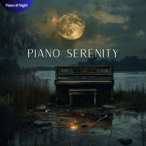 Piano Serenity: Harmonies for Night's Arrival - Piano & Night