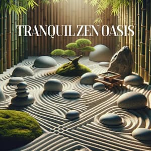 Tranquil Zen Oasis: Meditative Moments Amidst Rocks and Sand - Nature Music Sanctuary