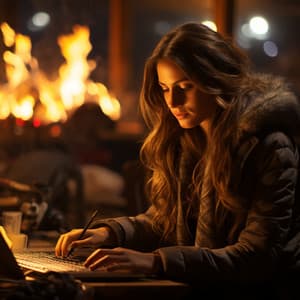 Opereta De Fuego Calmante Para Una Concentración Profunda: Música Para Aliviar El Estrés - Llamada de la naturaleza