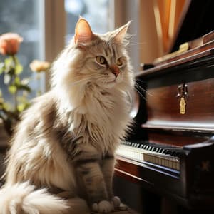 Piano De Mascotas: Melodía Relajante De Colas - Resplandor de piano