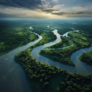 Flujo Concentrado Del Agua: Sonidos De Concentración Mejorados - Música relajante con sonidos de la naturaleza
