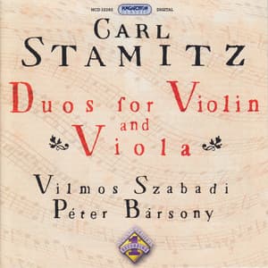 Stamitz, C.: Duos for Violin and Viola, Vol. 1 - Carl Stamitz