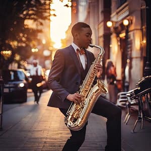 Smooth Rhythms Glow: Jazz Music Downtown - Chill Mood Smooth