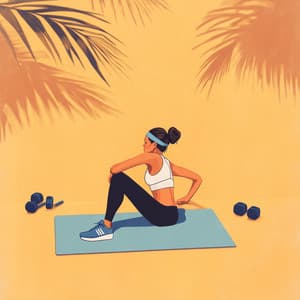 Celeste Meditation: Själens Resa i Solens Skugga - Yoga Music Workout