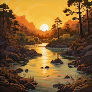 Sueños Místicos: Arroyos Tranquilos De Melodías Soñolientas - Polvo del sueño