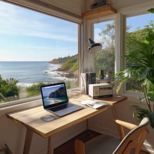 Olas De Trabajo: Sonidos Armónicos Del Océano - Sonidos de la naturaleza pacífica