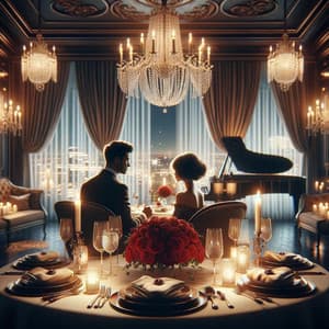 Elegant and Romantic Dinner: Glamour Nights - First Date Background Music Consort