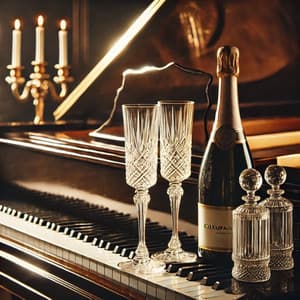 Piano & Champagne: Happy New Year - Restaurant Music Songs