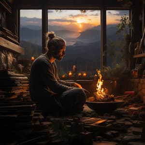 Resonancia De Enfoque Zen: Música Junto Al Fuego Para La Concentración - Tonos isocrónicos Arrastre de ondas cerebrales