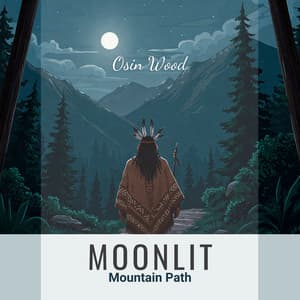 Moonlit Mountain Path - Osin Wood