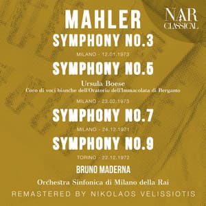 Mahler: Symphony No. 3; Symphony No. 5; Symphony No. 7; Symphony No.9 - Gustav Mahler