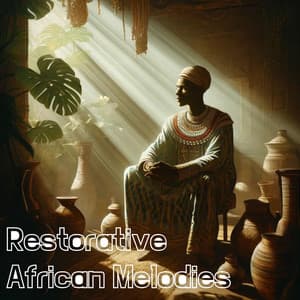 Restorative African Melodies: Relaxing Shamanic Drum Beat - Tribal Drums Ambient