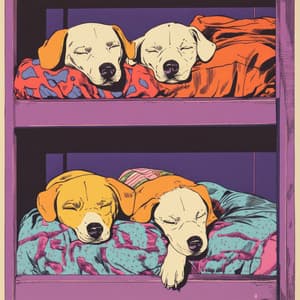 狗窝梦乡：在梦境挖掘中探寻午睡天堂 - Dog Music Waves