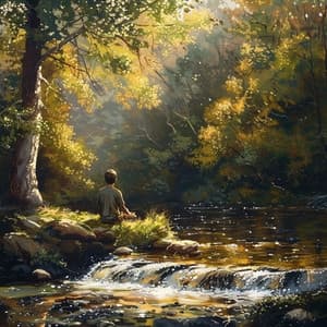 Meditation at the River: Flowing Music Journey - Meditate