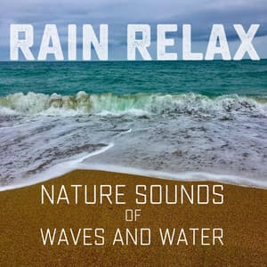 Nature Sounds of Waves and Water - Rain relax