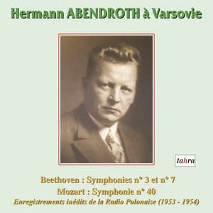 Hermann Abendroth à Varsovie - Hermann Abendroth