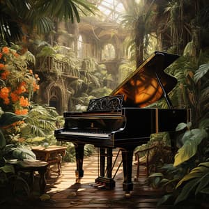 Ritmo De La Selva Tropical: Derivas Del Piano Para Asanas Fluidas - Relajante Universo de Música de Piano