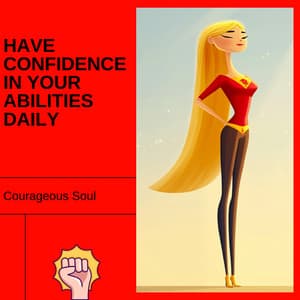 Have Confidence in Your Abilities Daily - Courageous Soul