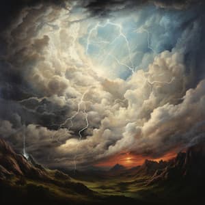 Armonía Rítmica Del Trueno: Música Y Sonidos De Truenos - Grabaciones de la madre naturaleza