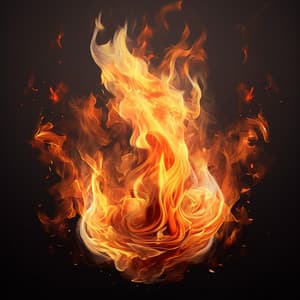Binaural Fire Focus: Flame Concentration Sounds - Concentration Time