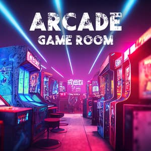 Arcade Game Room: 80's Synthwave Music, Old School Video Background - Video Background Music Masters