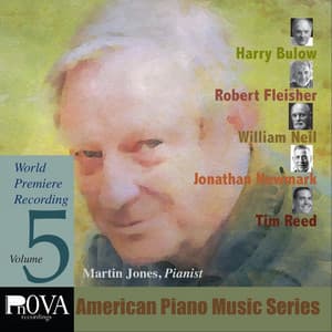 PnOVA American Piano Series, Vol. 5: Music by Harry Bulow, Robert Fleisher, Jonathan Newmark, Tim Reed, William Neil - Martin Jones