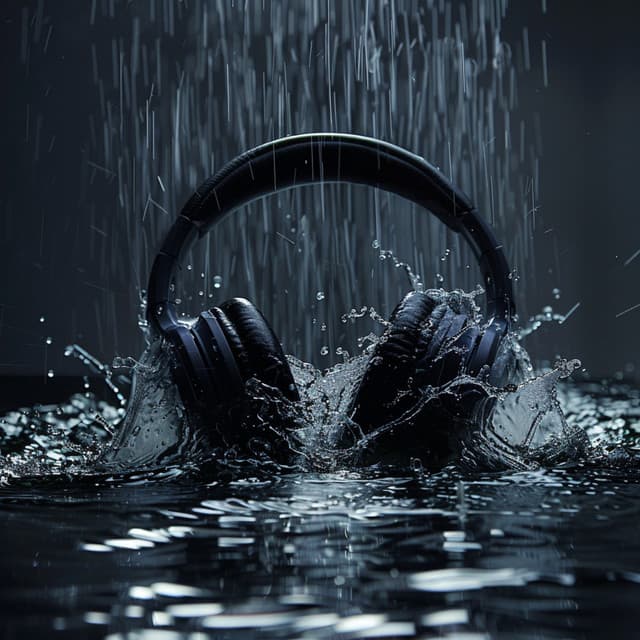 Raindrops Melody: Serenity Echoes - Rain for Deeper Sleep