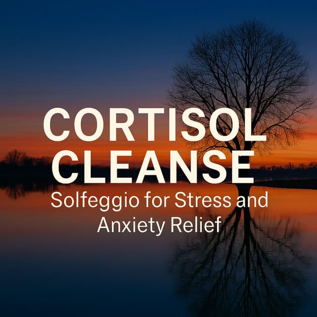 Cortisol Cleanse Solfeggio for Stress and Anxiety Relief - Solfeggio Frequencies Tones