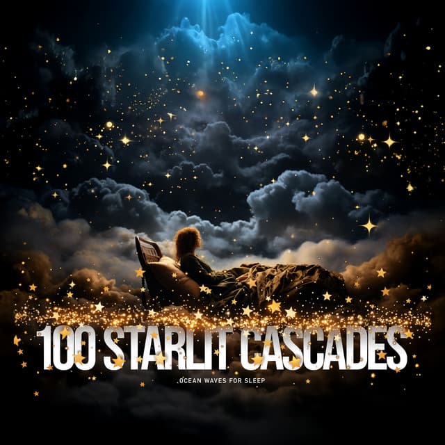100 Starlit Cascades - Ocean Waves For Sleep