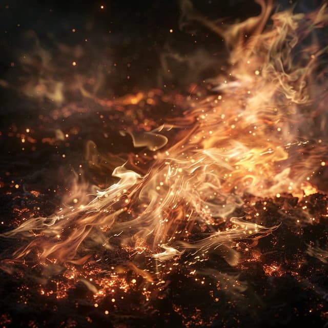 Soft Chill Fire Ambience for Peaceful Baby Sleep - Infrasound System