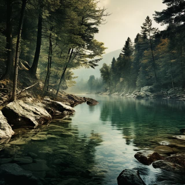 Dog's Riverside Relaxation: Calming River Sounds - Dog Anxiety Music