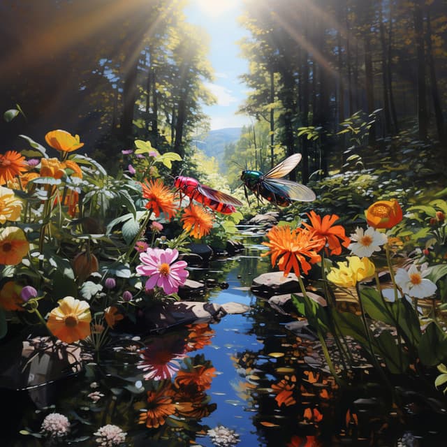 El Bosque De La Naturaleza Y Los Insectos: Sinfonía Del Sueño - Santuario de Viajes Astrales