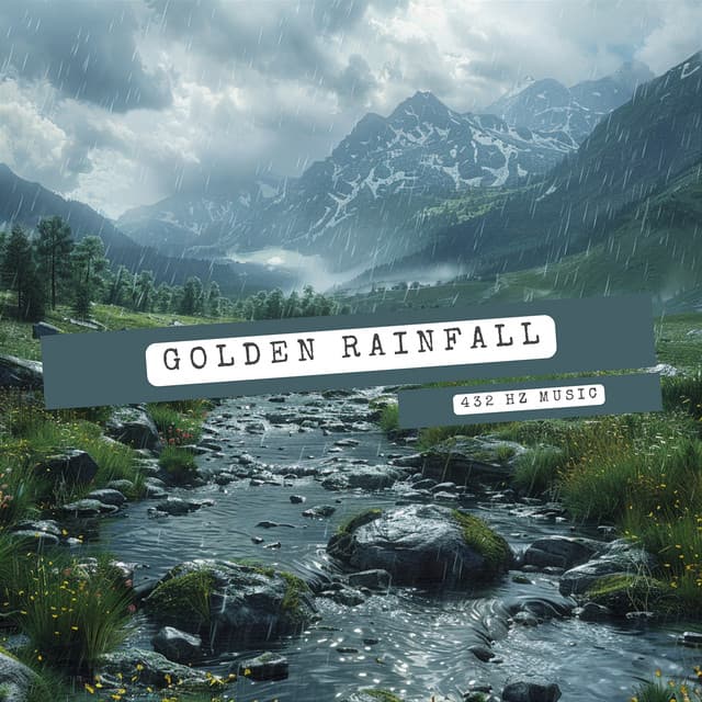 Golden Rainfall: Sacred 432 Hz Gong Vibrations - 432 Hz Music