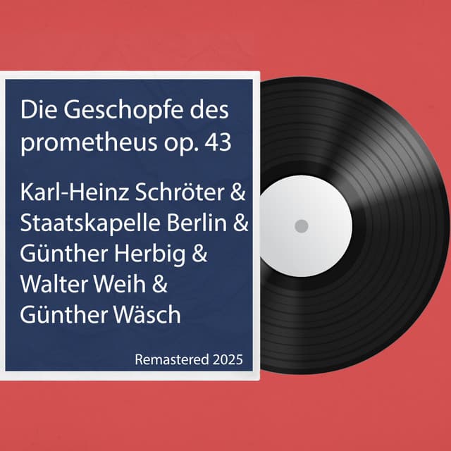 Die Geschopfe des prometheus op. 43: Remastered 2025 - Ludwig van Beethoven