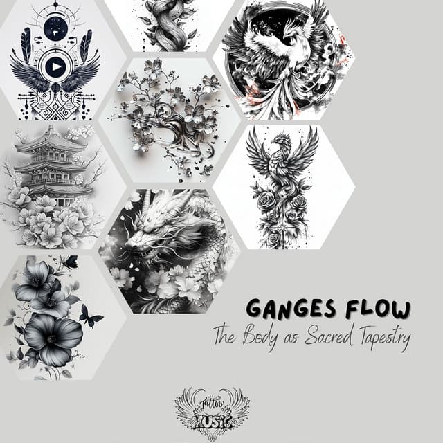 Ganges Flow: The Body as Sacred Tapestry - Tattoo Music