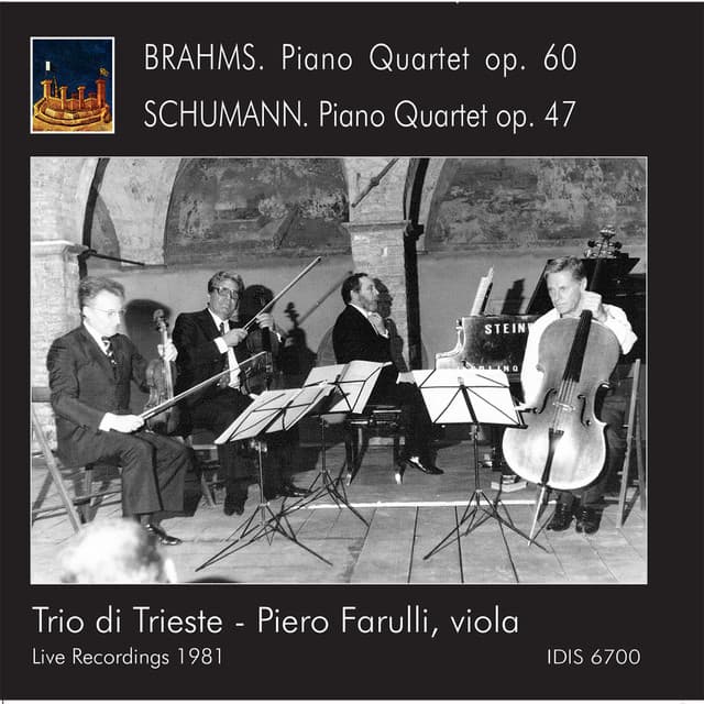 Brahms & Schumann: Piano Quartets - Trio Di Trieste