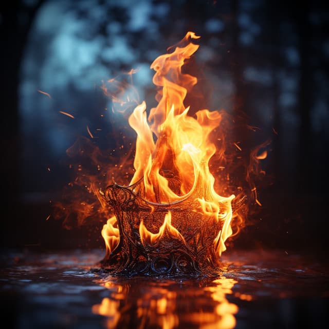 Éxtasis Del Masaje: Música Relajante Y Fuego - Ambiente natural